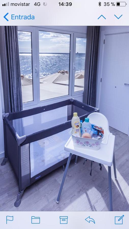 Luxury Suite Sea Front II Playa Honda  Bagian luar foto